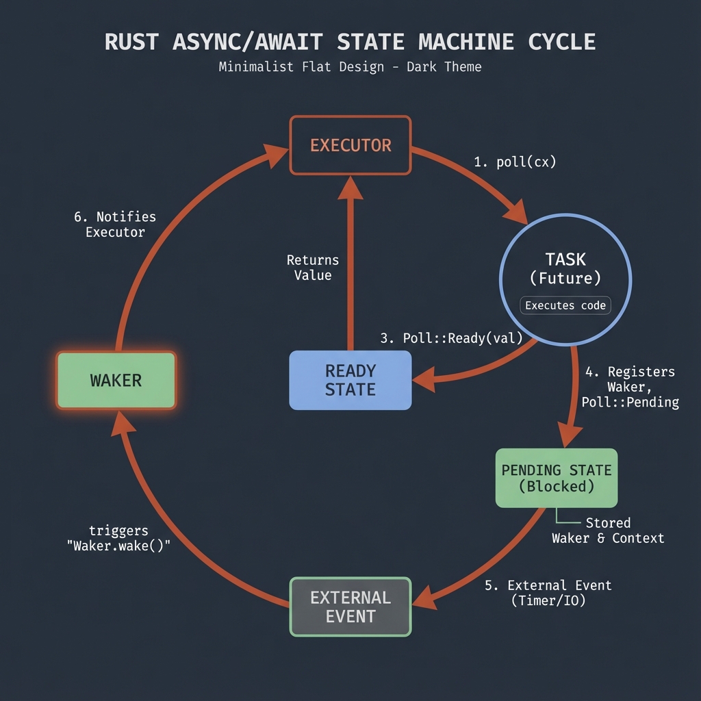 Async State Machine Diagram