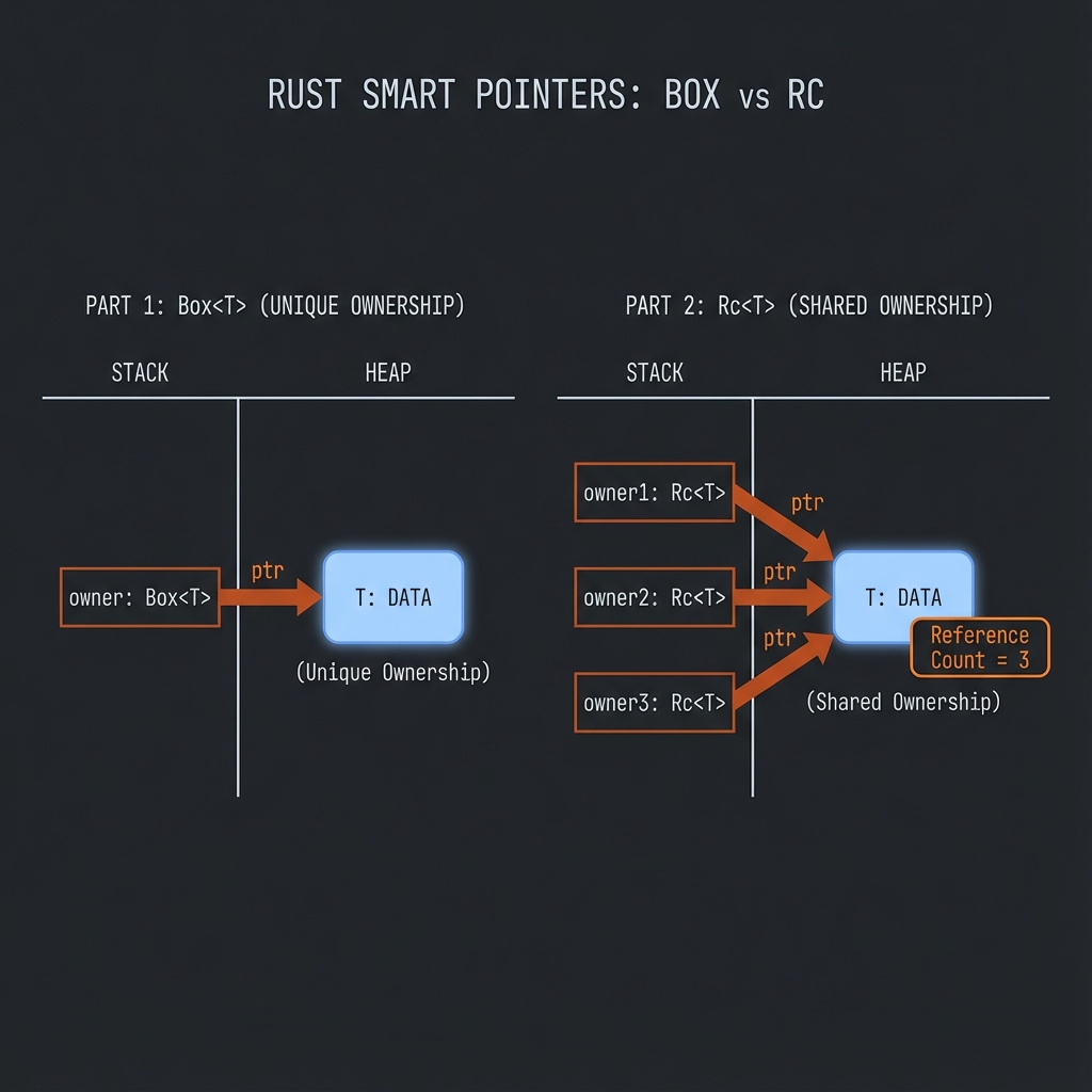 Smart Pointers Diagram
